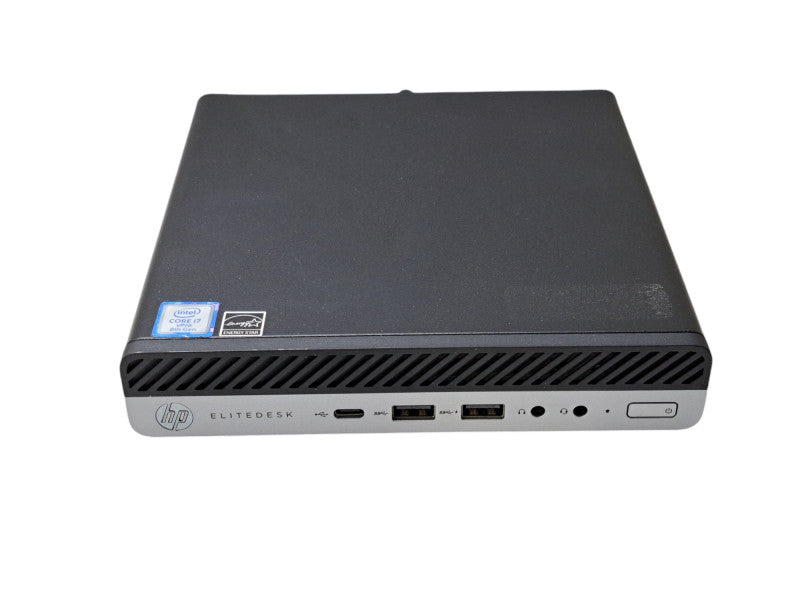 HP EliteDesk 800 G4 USFF | i7-8700T @ 2.40GHz 6C, 8GB DDR4, 512GB NVMe