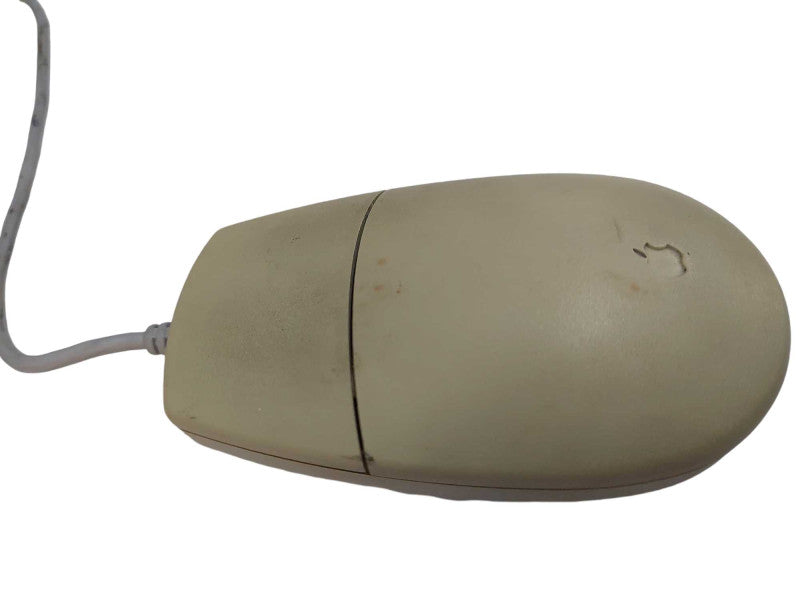 Vintage Apple Desktop Bus Mouse II Single Button Roller Ball Family # M2706 =