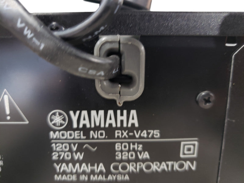 Yamaha RX-V475 - 5.1 Ch 4K HDMI Home Theater Surround Sound Receiver