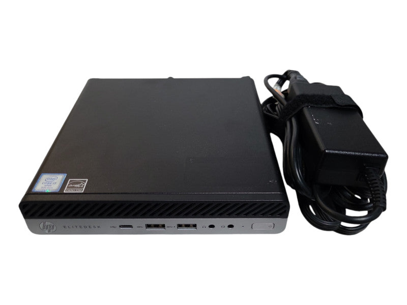HP EliteDesk 800 G4 DM, i7-8700T 2.40GHz 6C, 8GB DDR4, 512GB NVMe, PWR