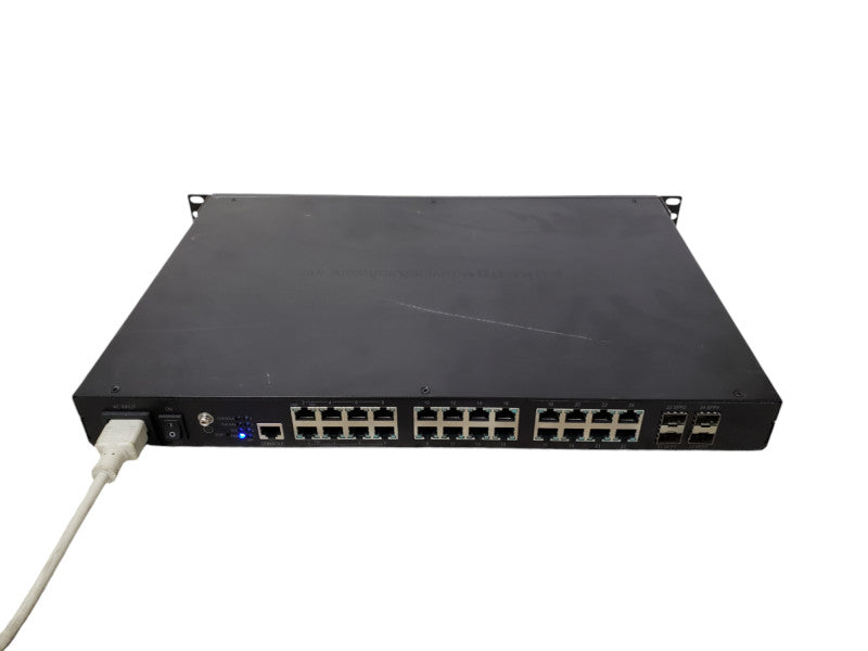 Pakedge SX-24P8 24-Port | 4x SFP Gigabit Ethernet Switch w/Rack Ears SEE PICS