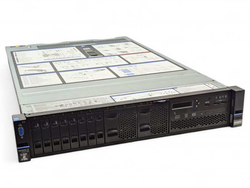 IBM Lenovo System x3650 M5 2x Intel Xeon E5-2650 v3 @ 2.30Ghz 64GB RAM  - -