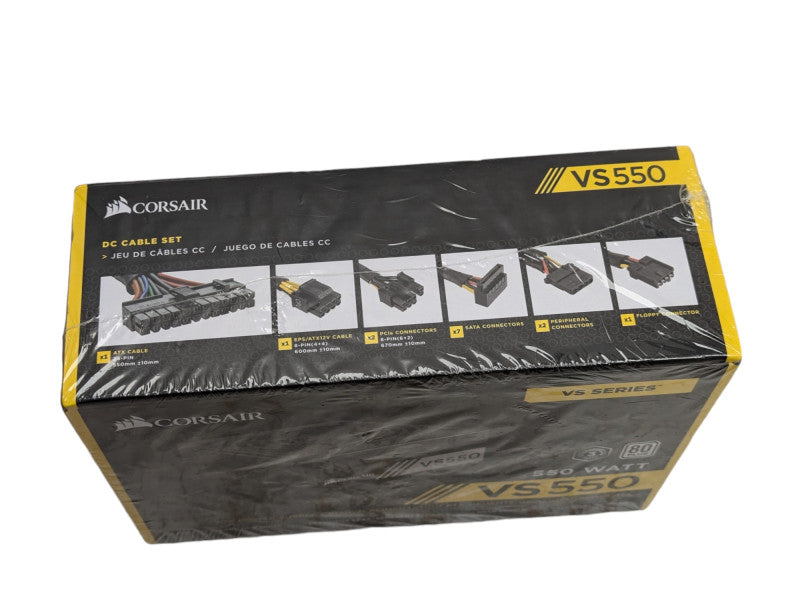 Corsair VS550 550 WATT Computer Power Supply  -