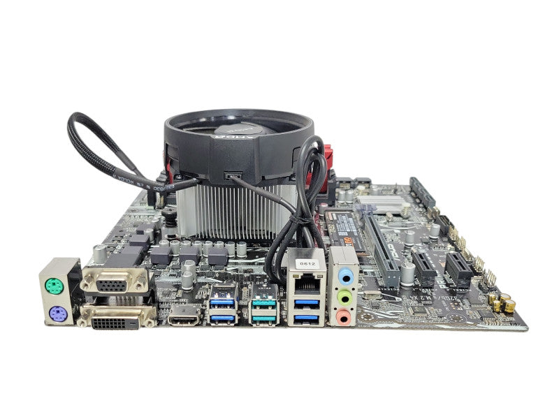 Asus Prime B350M-A Board with AMD Ryzen7 1700 CPU 8GB DDR4 RAM 250GB SSD _