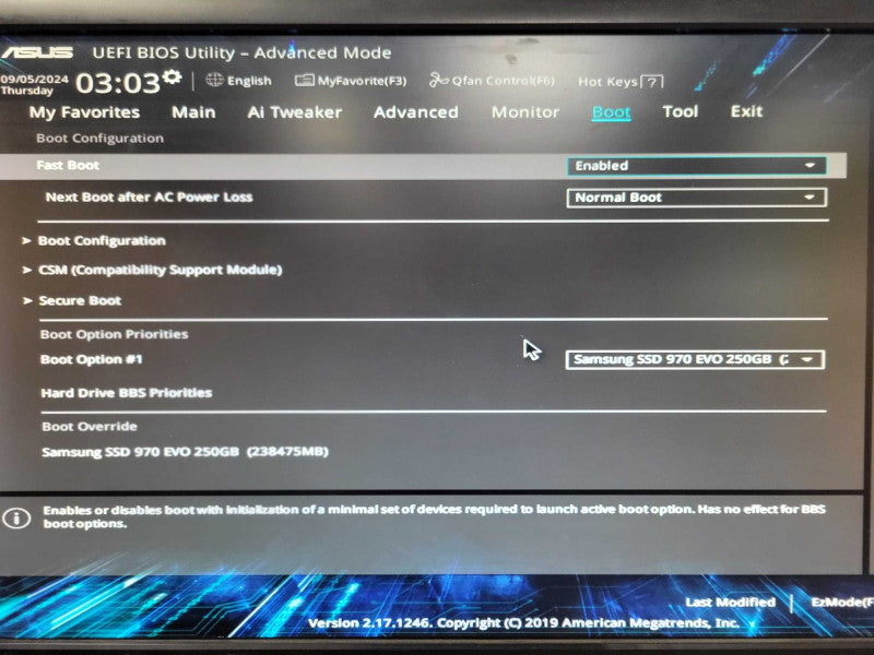 Custom Asus Prime B350M-A PC AMD Ryzen7 1700 8C, 8GB DDR4 RAM 250GB SSD SEE Q_