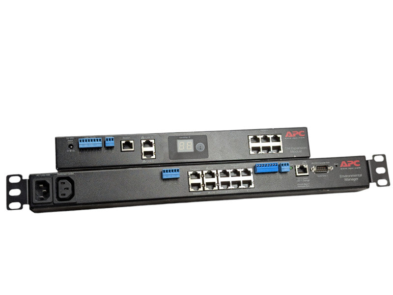 APC Environmental Manager AP9340 & T/H Expansion Module AP9341 Modules  -