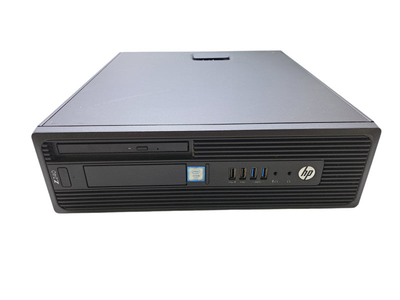 HP Z240 SFF Workstation | Xeon E3-1245 v6 @ 3.70GHz, 8GB DDR4, 256GB NVMe, 1TB HDD Q