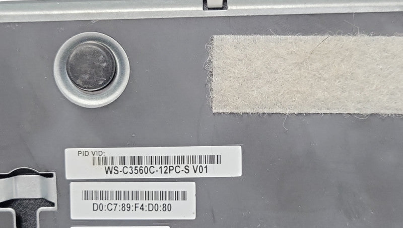 CISCO Catalyst WS-C3560C-12PC-S PoE+ Managed Ethernet Network Switch _