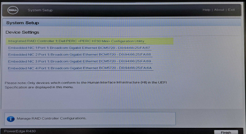 Dell R430 1U 8x 2.5" | 2x Xeon E5-2630 v3 @ 2.40GHz 8C, 128GB DDR4, H730 Mini