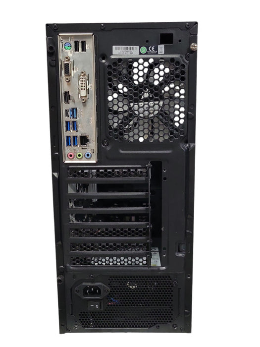 Custom AsRock AB350 Pro4 PC AMD Ryzen 5 1600X 6C, 16GB DDR4 RAM 250GB SSD SEE _