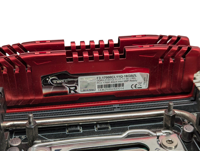 ASUS RAMPAGE IV EXRTREME Intel Core i7-3930K @ 3.20Ghz 16GB DDR3 2133Mhz  -