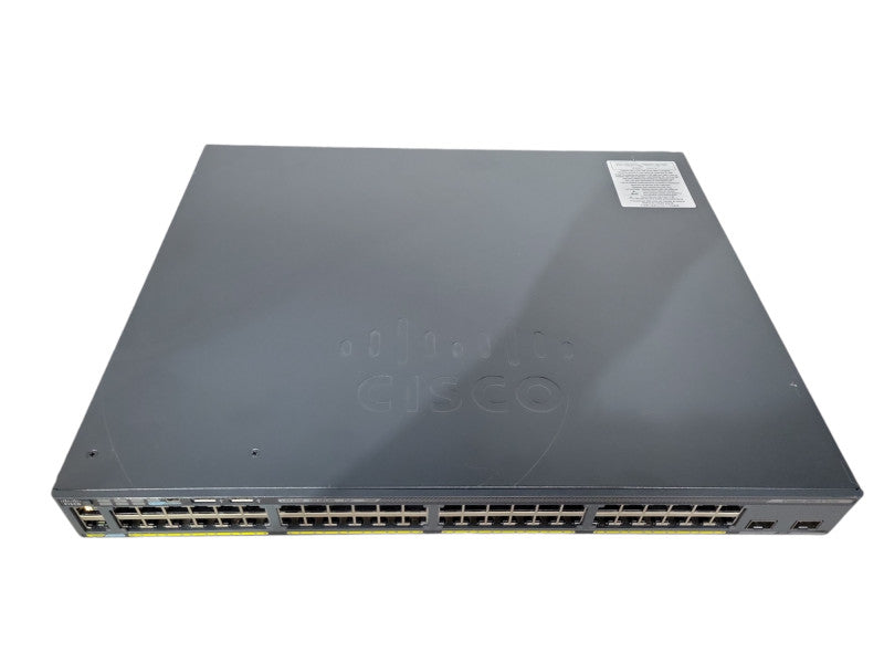Cisco WS-C2960X-48FPD-L | 48 Port Gigabit PoE+ 740W 2x 10G SFP+ !