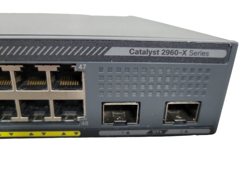 Cisco WS-C2960X-48FPD-L | 48 Port Gigabit PoE+ 740W 2x 10G SFP+ !