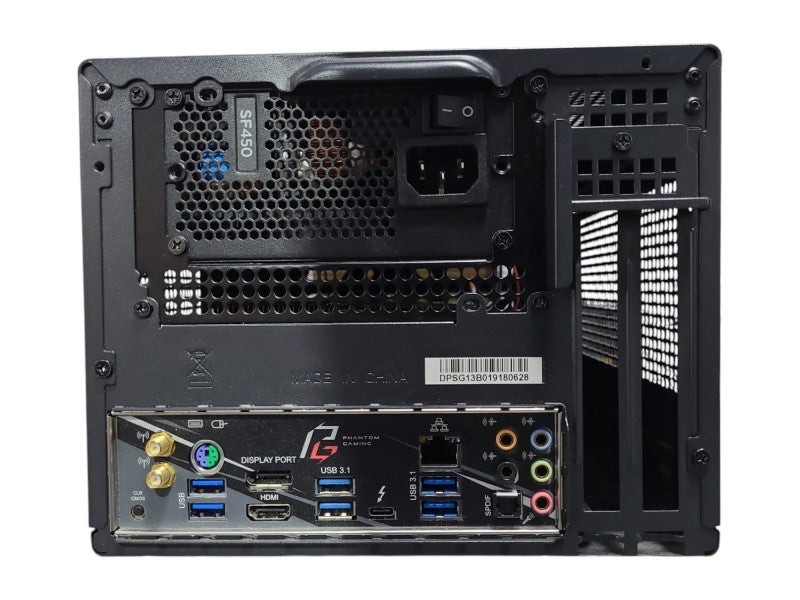 Custom PC, ASRock Z390 Phantom Gaming-ITX/ac, i5-9600K 3.70GHz, 8GB DDR4, No HDD