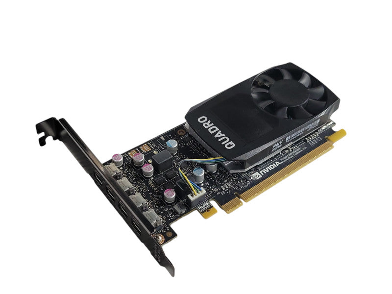 NVIDIA Quadro P600 | 2GB GDDR5 Graphics Card | 4x Mini DisplayPort _