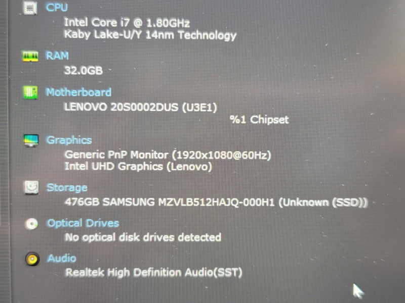 Lenovo ThinkPad T14 | i7-10610U| 32GB DDR4| 512GB SSD  Qβ Lap200