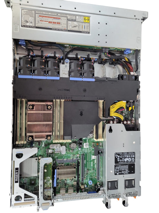 Dell PE R450 1U 8x 2.5" 1x Xeon Silver 4309Y @ 2.80Ghz 32GB RAM PERC H745 2x PSU 600W READ  !