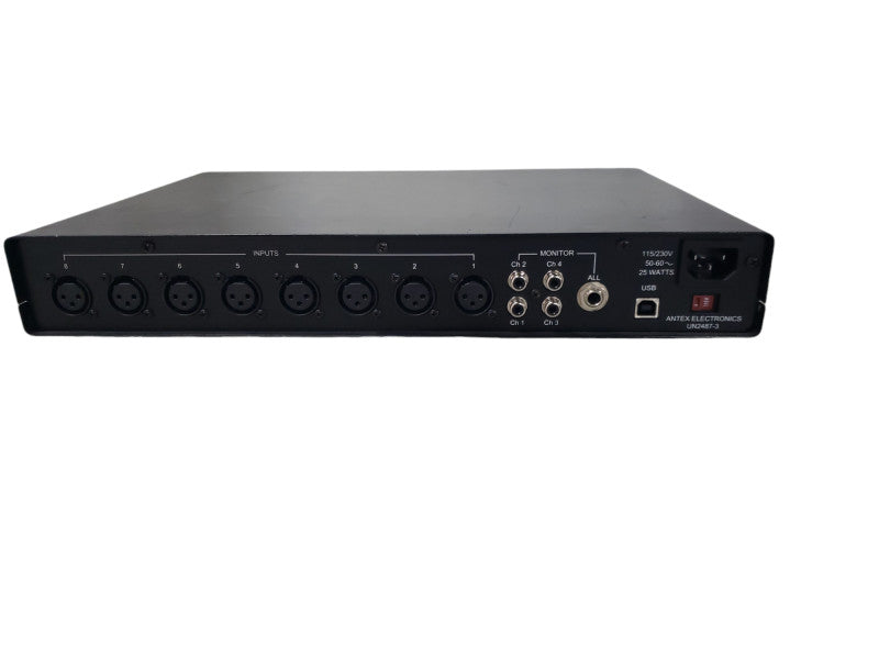 Antex Electronics UN2493-3 For The Record DMX-88 USB Recording Mixer 8 Channe Q