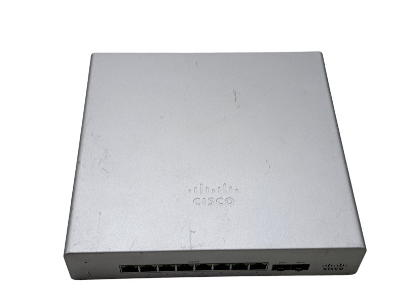 Cisco MS120-8FP | 10-Port Gigabit PoE Managed Ethernet Switch *UNCLAIMED