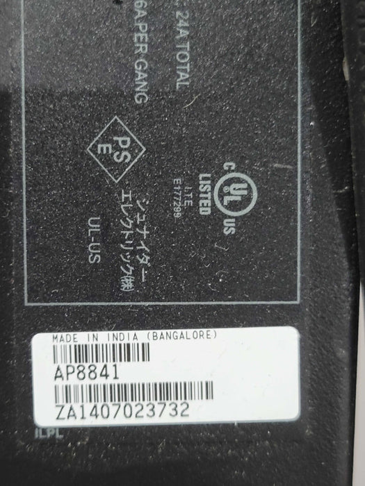 APC AP8841 Rack PDU 2G,Metered,Zero U,30A 200/208V (36) C13 & (6) C19 L6-30P Q_