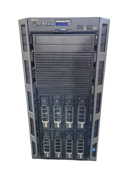 Dell PE T430 8x 3.5", Xeon E5-2623 v3 3.00GHz 8C, 16GB DDR4, PERC H730 !