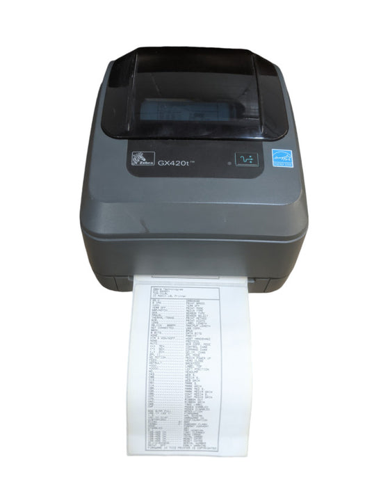 Zebra GX420t Direct Thermal Transfer Label Printer | GX42-102410-000 Q