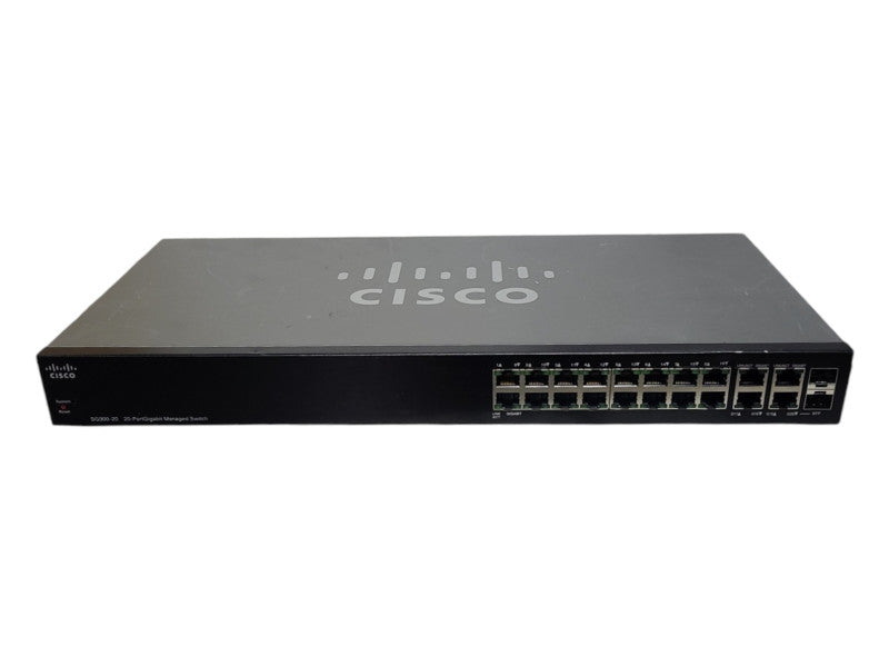 Cisco SG300-20 20-Port POE Gigabit Managed Ethernet Network Switch