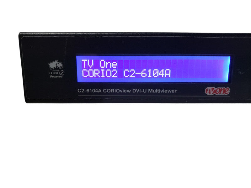 TV One Corio2 C2-6104A 4-window DVI-U Processor Multiviewer