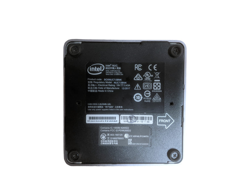 Intel NUC7i3BNK Mini PC | Core i3-7100U | 8GB DDR4 | No HDD
