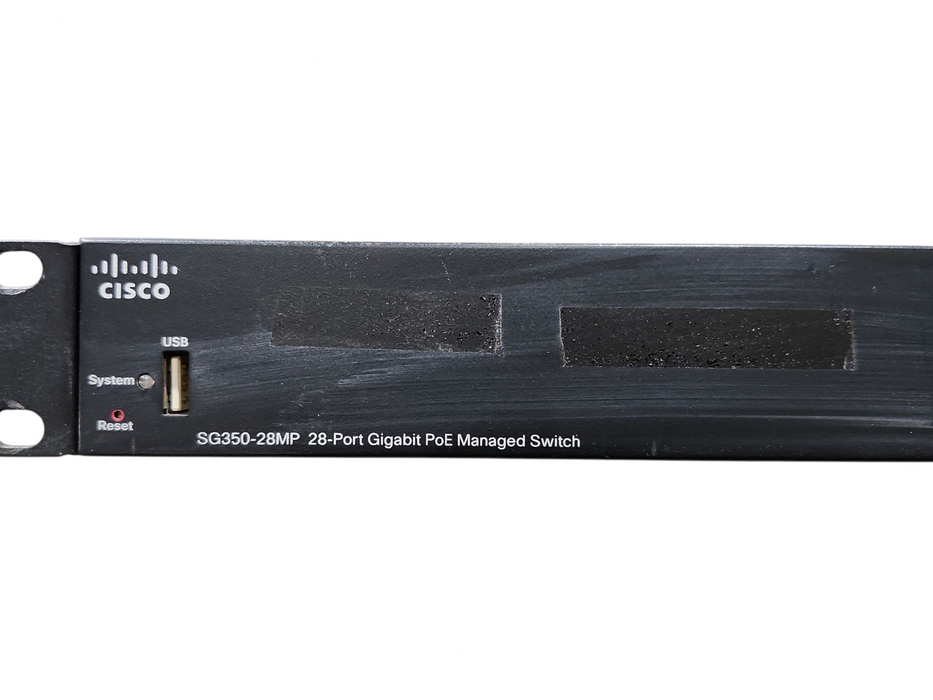 Cisco SG350-28MP-K9 V04, 28-Port Gigabit PoE Managed Switch, 4x SFP