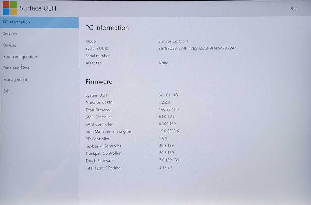 Microsoft Surface Laptop 4 1951, i5-1145G7 2.60GHz, 16GB DDR4, 512GB NVMe  Lap200