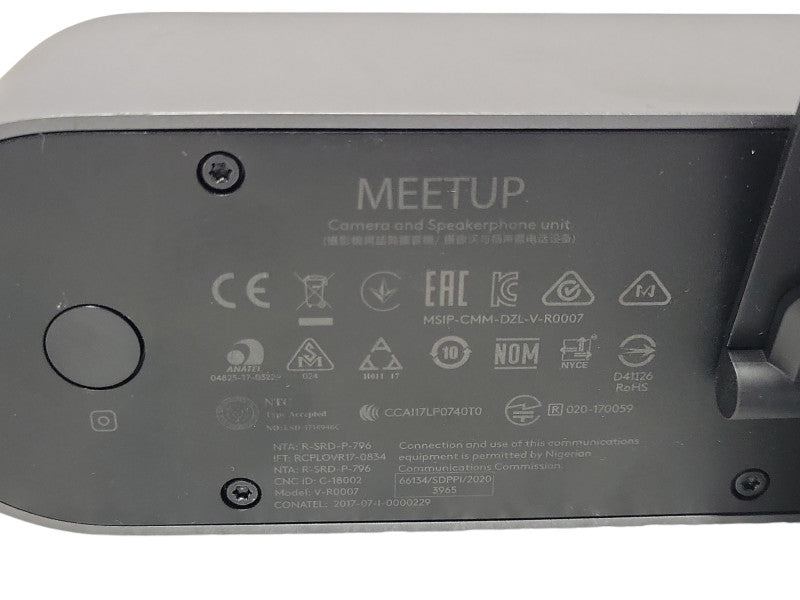 Logitech MeetUp Camera and Speakerphone Unit V-R0007 _