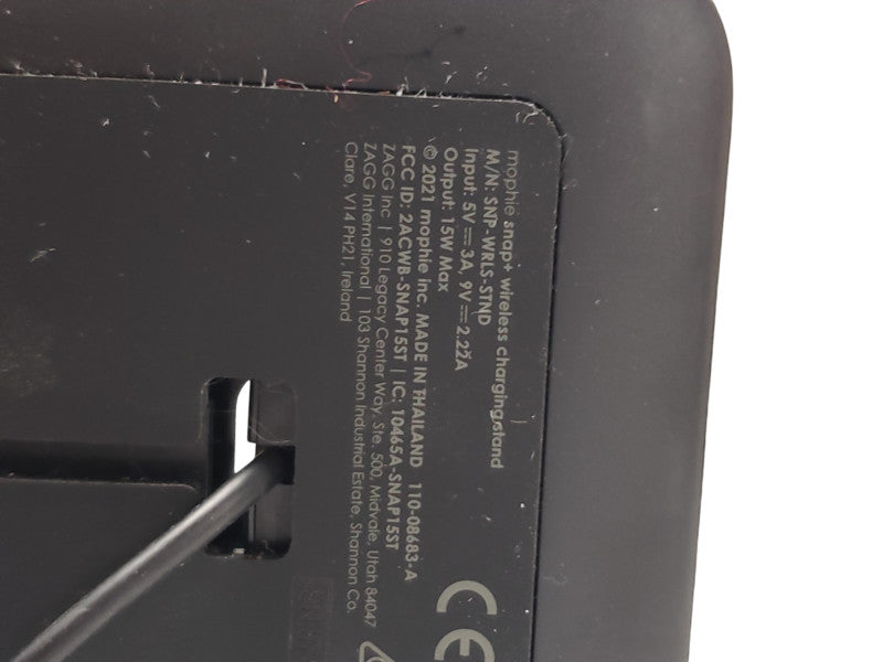 Mophie Snap+ Wireless Charging Stand 15W model:SNP-WRLS-STAND Mophie SNAP15ST