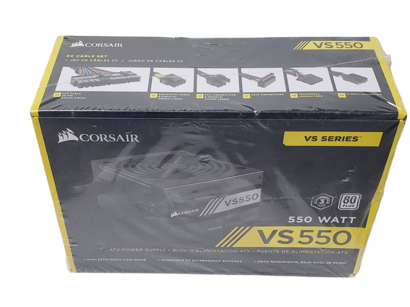 PSU for 80plus EU Game Stability Silent Non-Modular Power Supply 550W Power S