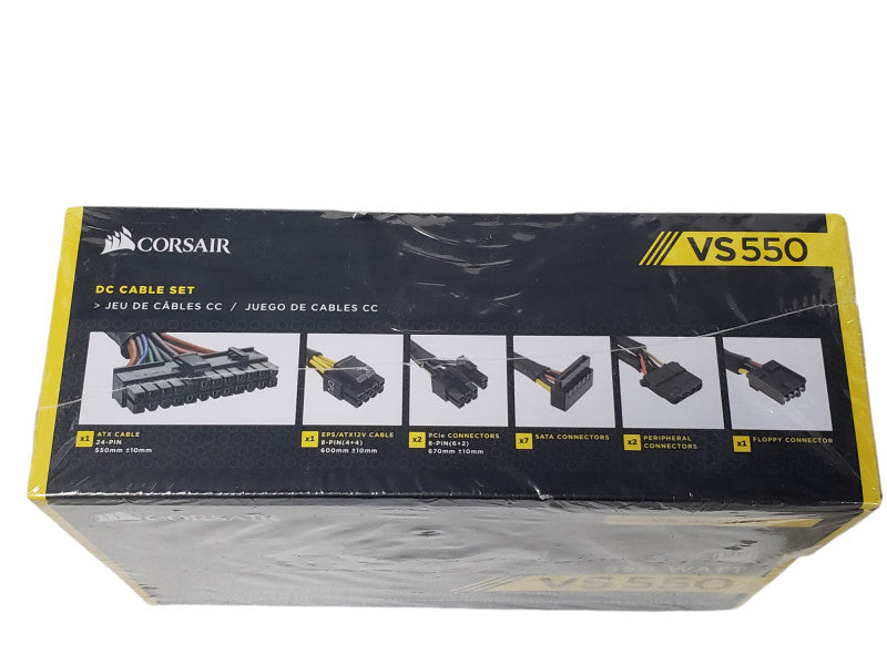 PSU for 80plus EU Game Stability Silent Non-Modular Power Supply 550W Power S