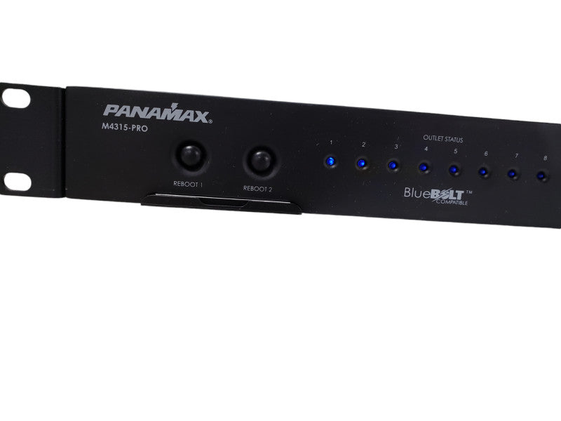 Panamax M4315-Pro 8-Outlet Rack Mount PDU Power Conditioner w/ Network Module