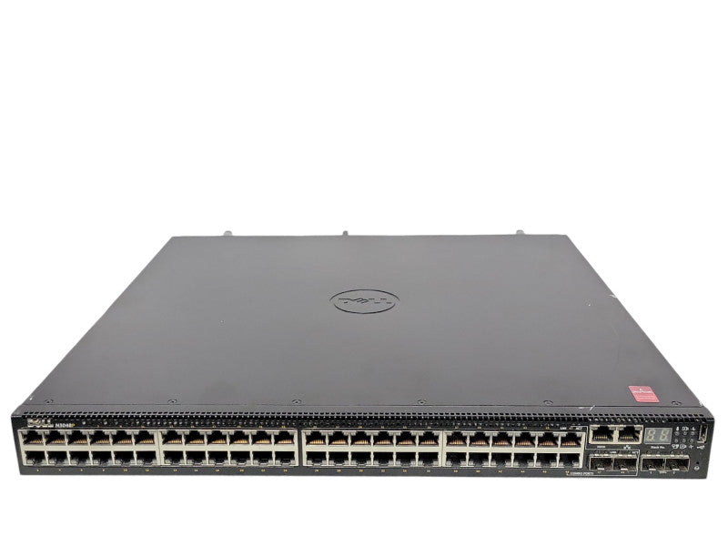 Dell N3048P 48 Port Gigabit PoE 10/100/1000 GbE 2x 10 GbE SFP+ Network Switch _