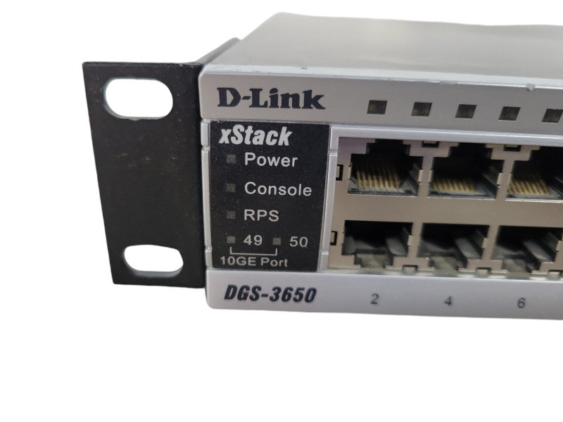 D-Link DGS-3650 xStack Managed 48-Port Gigabit Stackable Switch !