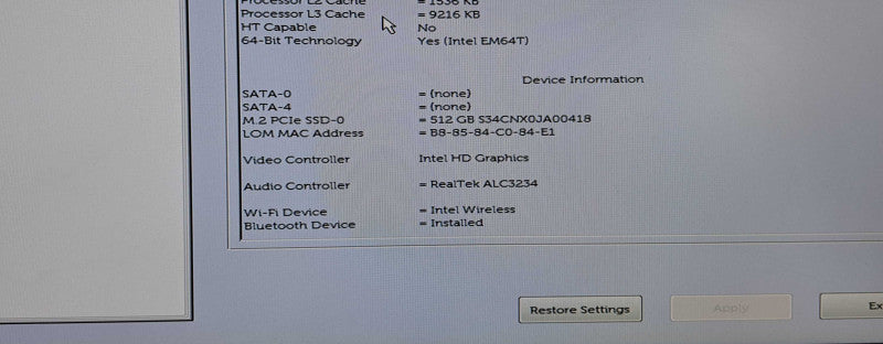 Dell OptiPlex 7060 USFF | i5-8500T @ 2.10GHz 6C, 8GB DDR4, 512GB NVMe, Wi-Fi