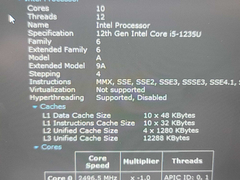 Lenovo ThinkPad E15 Gen 4| i5-1235U| 16GB DDR4| 256GB NVMe READ β Lap200