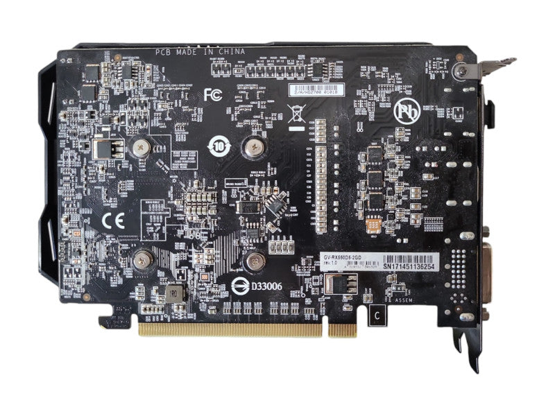 GIGABYTE Radeon RX 550 Gaming OC, 2GB GDDR5 Graphics Card