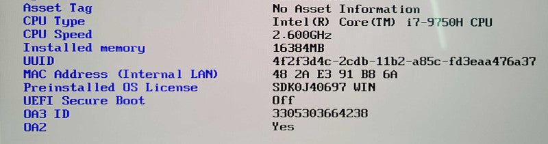Lenovo ThinkPad P1 Gen 2| i7-9750H| 16GB DDR4| NO SSD FOR PARTS/REPAIR  β BudLap