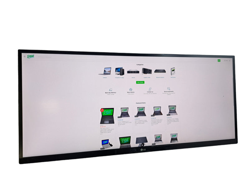 LG 34UM88C-P | 34" 21:9 1440P UltraWide QHD Monitor | No Stand