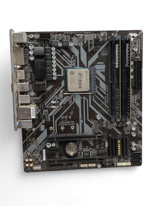 GIGABYTE B450M DS3H with Ryzen 7 PRO 2700 & 16GB RAM  -