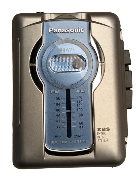 Panasonic RQ-V77 Cassette Player  -