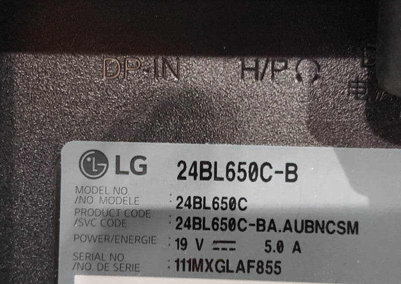 LG 24BL650C is the LG 24BL650C-B 24" FHD USB Type-C IPS Monitor