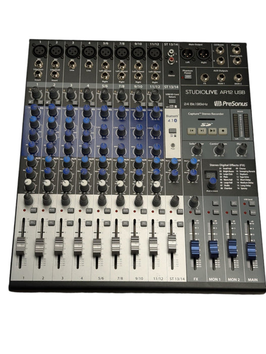 PreSonus StudioLIVE AR12 USB 14-Channel Performance Mixer  -