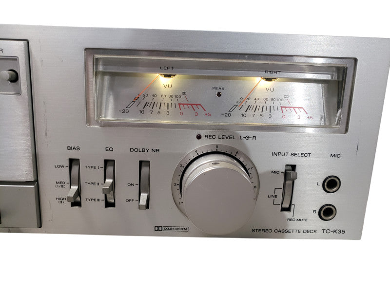 Vintage Sony TC-K35 Dolby Cassette Deck