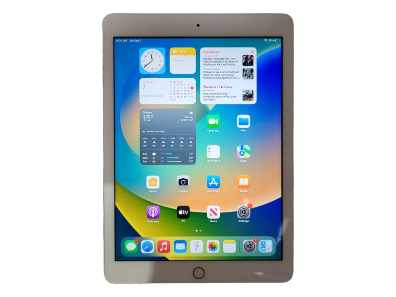 Apple iPad (5th Generation), 128GB, A1823, Wi-Fi + Cellular, Unlocked