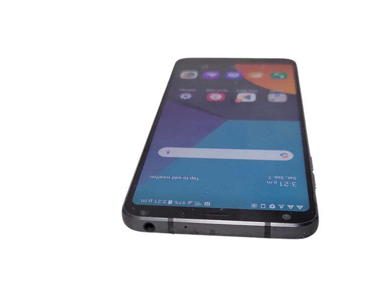 LG G6-H873 32GB smart phone Black, Locked to Bell _